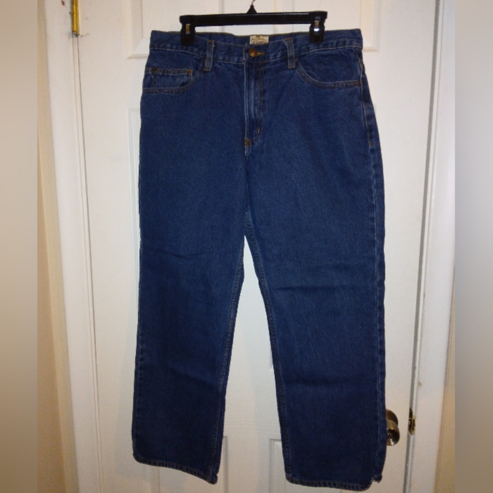 C.E. Schmidt Workwear jeans 34 inseam is 29